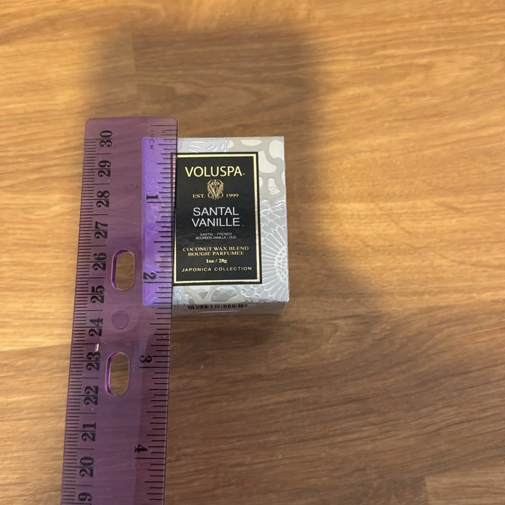 Voluspa Santal Vanille Candle - 1 oz/28 g (Brand New)